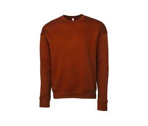 Bella+Canvas BE3945 - Unisex round neck sweatshirt Brick