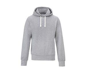 AWDIS JH100 - Sweat à capuche lourd Heather Grey