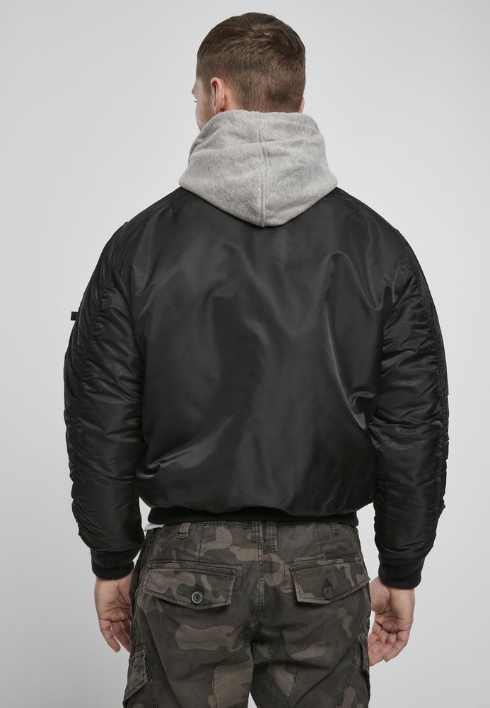 Brandit BD3150C - Hooded MA1 Bomber Jacket