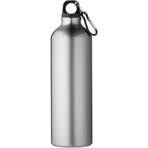 PF Concept 100297 - Aluminiowa butelka na wodę Oregon z karabińczykiem o pojemności 770 ml