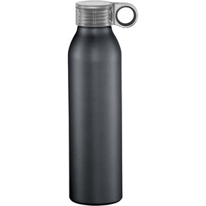 PF Concept 100463 - Aluminiowa butelka sportowa Grom Solid Black