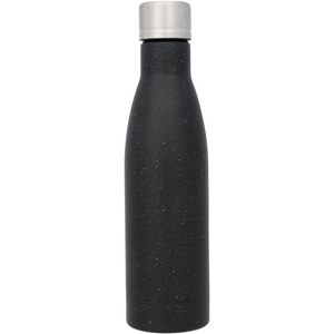 PF Concept 100518 - Vasa cętkowana butelka z miedzianą izolacją próżniową o pojemności 500 ml Solid Black