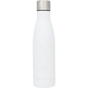 PF Concept 100518 - Vasa cętkowana butelka z miedzianą izolacją próżniową o pojemności 500 ml White