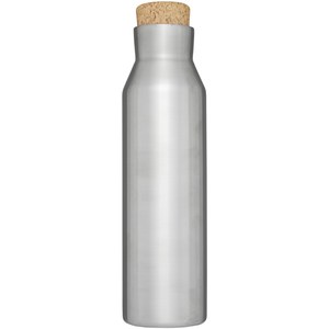 PF Concept 100535 - Butelka Norse z izolacją próżniowo miedzianą zamykana korkiem Silver