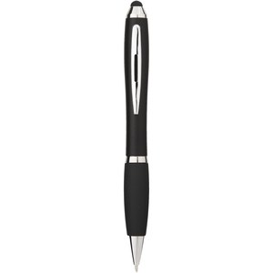 PF Concept 106903 - Długopis z kolorowym stylusem i czarnym uchwytem Nash Solid Black