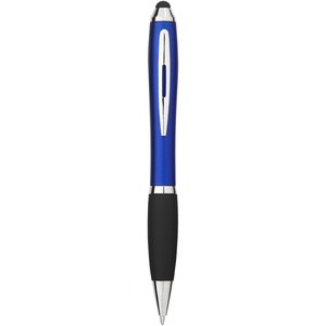 PF Concept 106903 - Długopis z kolorowym stylusem i czarnym uchwytem Nash Royal Blue