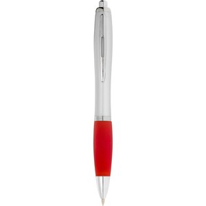 PF Concept 107077 - Długopis ze srebrnym korpusem i kolorowym uchwytem Nash Silver