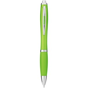 PF Concept 107078 - Długopis z kolorowym korpusem i uchwytem Nash Lime