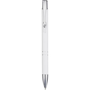 PF Concept 107105 - Aluminiowy długopis automatyczny Moneta White
