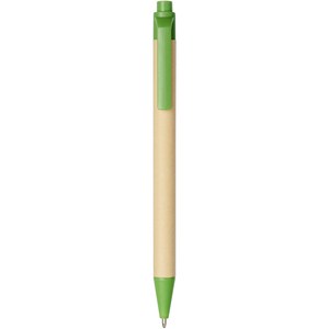 PF Concept 107384 - Długopis Berk z kartonu z recyklingu i plastiku kukurydzianego Green