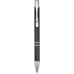PF Concept 107440 - Aluminiowy długopis automatyczny Moneta Solid Black