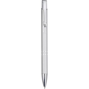 PF Concept 107440 - Aluminiowy długopis automatyczny Moneta Silver