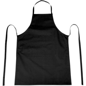 PF Concept 112712 - Fartuch bawełniany Reeva z wiązaniem z tyłu, 100% bawełna Solid Black