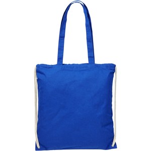 PF Concept 120276 - Plecak Eliza wykonany z bawełny o gramaturze 240 g/m² ze sznurkiem ściągającym Royal Blue