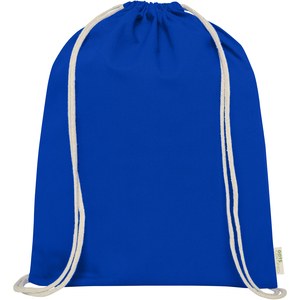 PF Concept 120490 - Orissa  plecak ściągany sznurkiem z bawełny organicznej z certyfikatem GOTS o gramaturze 100 g/m² Royal Blue