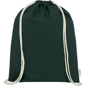 PF Concept 120490 - Orissa  plecak ściągany sznurkiem z bawełny organicznej z certyfikatem GOTS o gramaturze 100 g/m² Dark Green