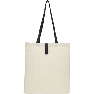 PF Concept 120492 - Składana torba na zakupy Nevada wykonana z bawełny o gramaturze 100 g/m² Natural