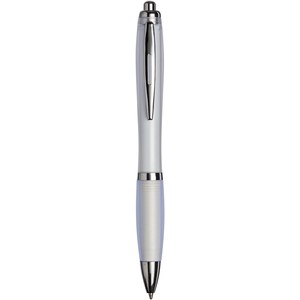 PF Concept 210335 - Curvy ballpoint pen with frosted barrel and grip White