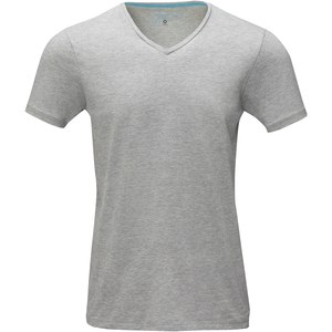Elevate NXT 38016 - Męski T-shirt organiczny Kawartha z krótkim rękawem Grey melange
