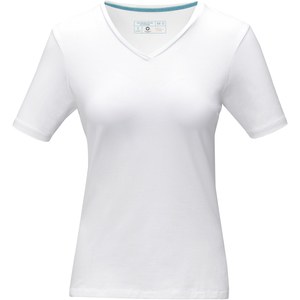 Elevate NXT 38017 - Damski T-shirt organiczny Kawartha z krótkim rękawem White