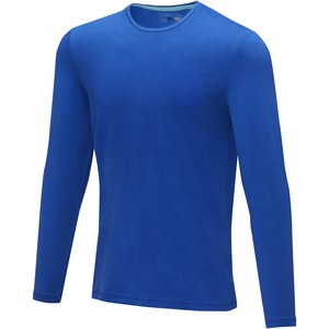 Elevate NXT 38018 - Męski T-shirt organiczny Ponoka z długim rękawem Pool Blue