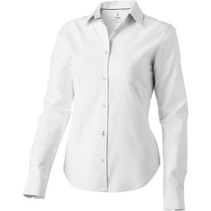 Elevate Life 38163 - Damska koszula Vaillant z tkaniny Oxford z długim rękawem White
