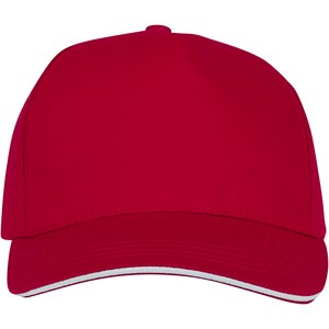 Elevate Essentials 38674 - rozowy, 5-panelowa czapka CETO Red