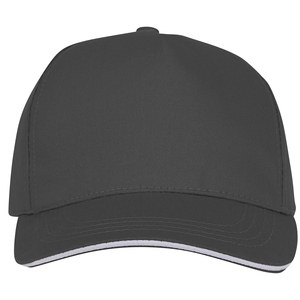 Elevate Essentials 38674 - rozowy, 5-panelowa czapka CETO Storm Grey