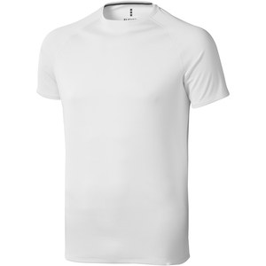 Elevate Life 39010 - Męski T-shirt Niagara z krótkim rękawem z dzianiny Cool Fit odprowadzającej wilgoć White