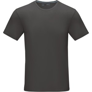 Elevate NXT 37506 - Męska koszulka organiczna Azurite z krótkim rękawem z certyfikatem GOTS Storm Grey