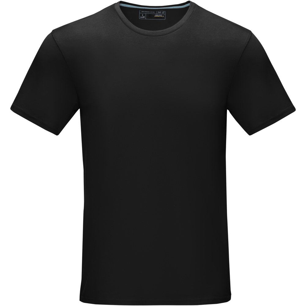 Elevate NXT 37506 - Męska koszulka organiczna Azurite z krótkim rękawem z certyfikatem GOTS