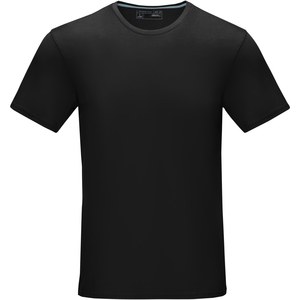 Elevate NXT 37506 - Męska koszulka organiczna Azurite z krótkim rękawem z certyfikatem GOTS Solid Black