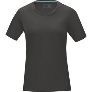 Elevate NXT 37507 - Damska koszulka organiczna Azurite z krótkim rękawem z certyfikatem GOTS Storm Grey