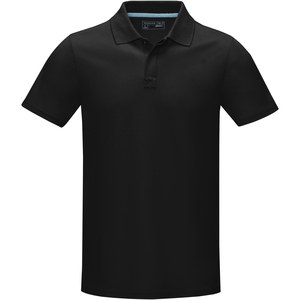 Elevate NXT 37508 - Męska organiczna koszulka polo Graphite z certyfikatem GOTS Solid Black