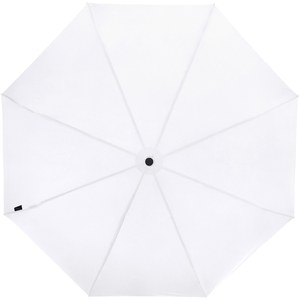 PF Concept 109145 - Składany wiatroodporny parasol 51 cm z PET z recyklingu Birgit White