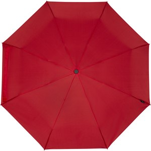PF Concept 109145 - Składany wiatroodporny parasol 51 cm z PET z recyklingu Birgit Red