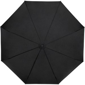PF Concept 109145 - Składany wiatroodporny parasol 51 cm z PET z recyklingu Birgit Solid Black