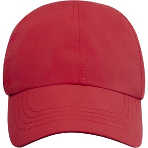 Elevate NXT 37516 - Mica 6 panelowa czapka GRS z recyklingu o młodzieżowym kroju Red