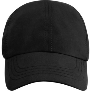 Elevate NXT 37516 - Mica 6 panelowa czapka GRS z recyklingu o młodzieżowym kroju Solid Black