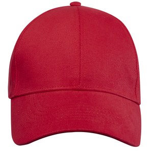 Elevate NXT 37518 - Trona 6 panelowa czapka GRS z recyklingu Red