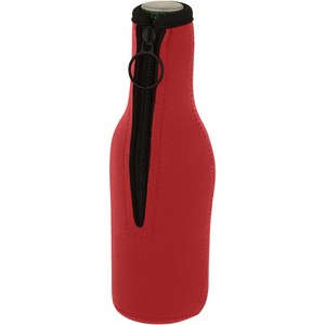 PF Concept 113287 - Uchwyt na butelkę z neoprenu z recyklingu Fris Red