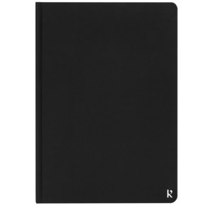 Karst® 107790 - Karst® A5 notatnik w twardej oprawie Solid Black