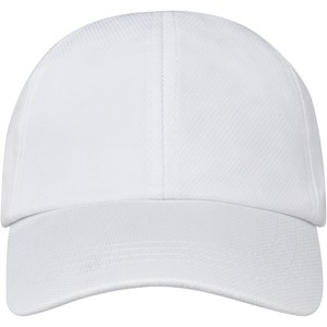 Elevate Essentials 38684 - Cerus 6-panelowa luźna czapka z daszkiem White
