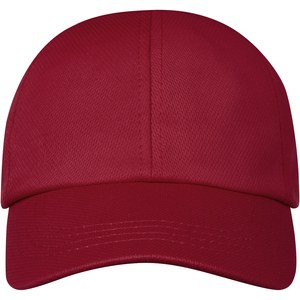 Elevate Essentials 38684 - Cerus 6-panelowa luźna czapka z daszkiem Red