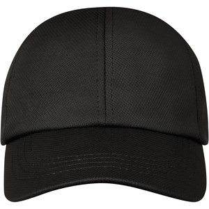 Elevate Essentials 38684 - Cerus 6-panelowa luźna czapka z daszkiem Solid Black
