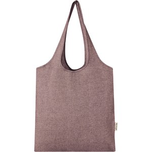 PF Concept 120641 - Pheebs modna torba na zakupy o pojemności 7 l z bawełny z recyklingu o gramaturze 150 g/m² Heather Maroon