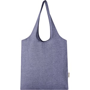 PF Concept 120641 - Pheebs modna torba na zakupy o pojemności 7 l z bawełny z recyklingu o gramaturze 150 g/m² Heather Blue