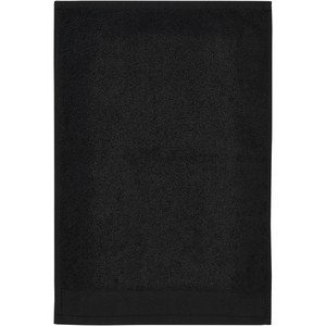 Seasons 117004 - Chloe bawełniany ręcznik kąpielowy o gramaturze 550 g/m² i wymiarach 30 x 50 cm Solid Black