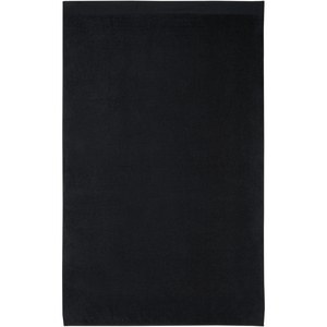Seasons 117007 - Riley bawełniany ręcznik kąpielowy o gramaturze 550 g/m² i wymiarach 100 x 180 cm Solid Black
