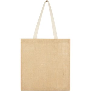 PF Concept 120673 - Juta torba z juty z długimi uchwytami o gramaturze 300 g/m² i pojemności 7 l Natural